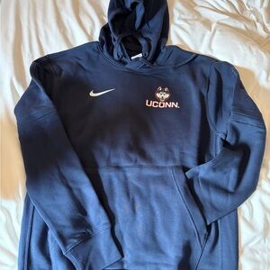 Nike Men's Dark Blue Pullover Hoodie